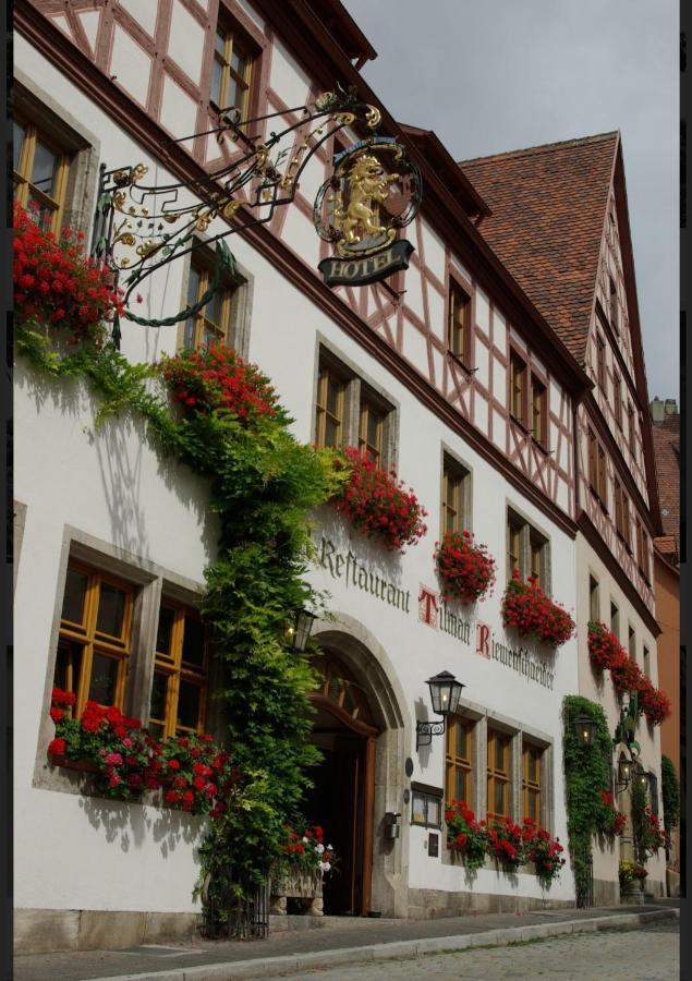 Hotel Tilman Riemenschneider Rothenburg ob der Tauber Exterior foto