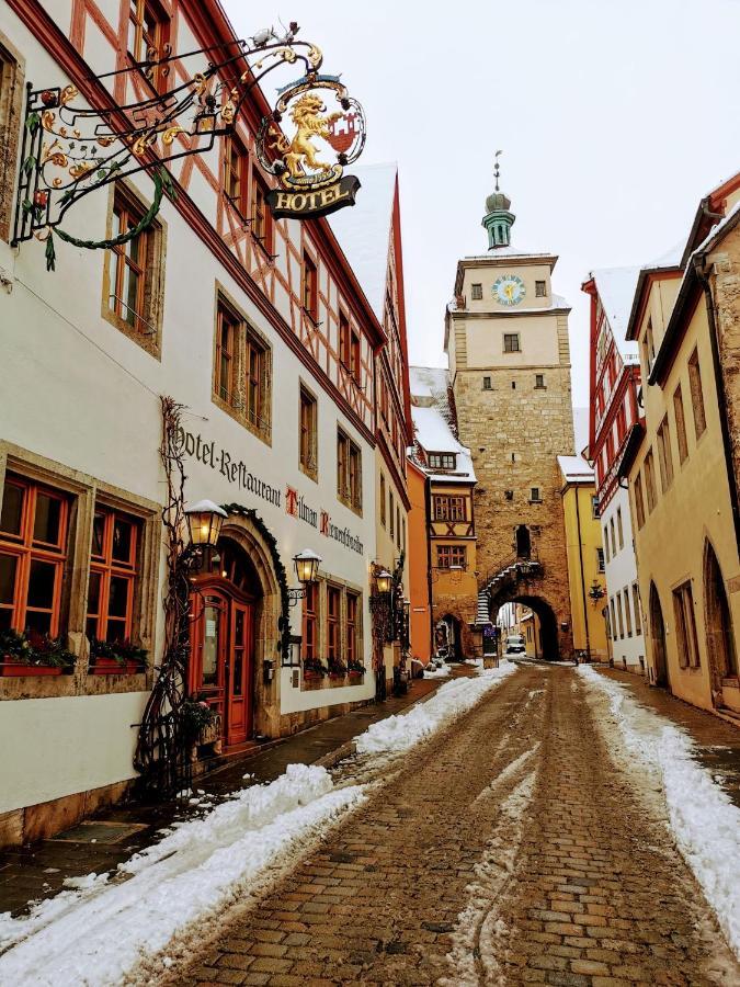 Hotel Tilman Riemenschneider Rothenburg ob der Tauber Exterior foto