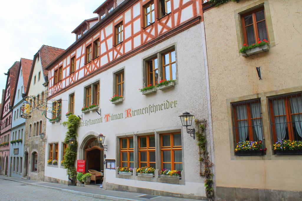 Hotel Tilman Riemenschneider Rothenburg ob der Tauber Exterior foto